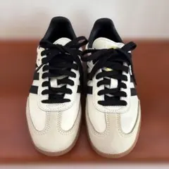 adidas アディダスサンバ OG W クリーム×ブラック 23㎝