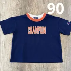 Champion ネイビー Tシャツ 半袖