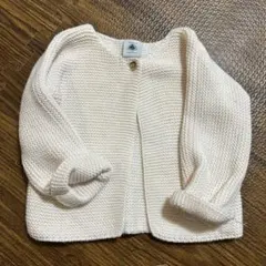 プチバトー　カーディガン　12m