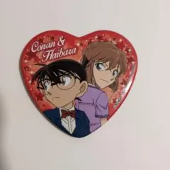 名探偵コナン 江戸川コナン 灰原哀 缶バッジ