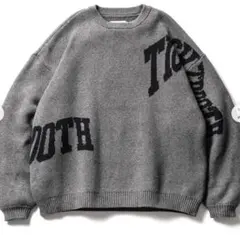 tightbooth ACID LOGO KNIT SWEATER 新品Lサイズ