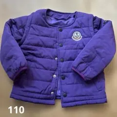 中綿アウター　オフィシャルチーム 紫