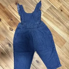 MARKEY'S デニム2way フリルサロペット 80cm