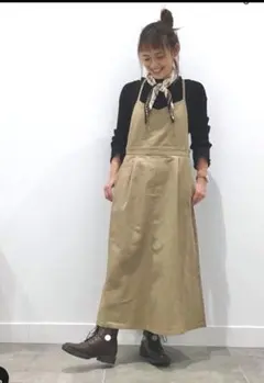 GU チノサロペットワンピース