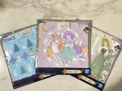 一番くじ　新品　F賞　ディズニー　プリンセス　タオル　セット