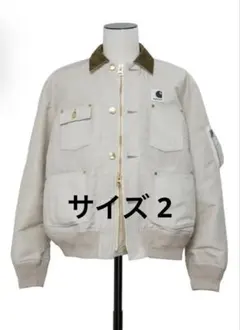 sacai x Carhartt WIP ナイロンツイルブルゾン ジャケット M - メルカリ