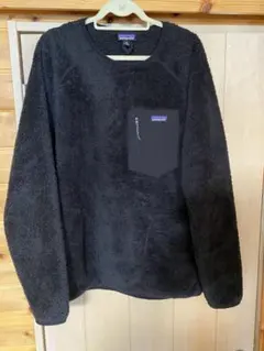 パタゴニア　ロスガトスクルー　希少サイズXXL ブラック　フリース　黒