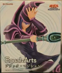 「 미개봉 」遊戯王 Equal=Arts ブラック・マジシャン フィギュア