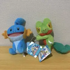 ポケモン マスコット 2点セット 新品 ミズゴロウ キモリ