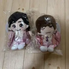 アイドルキャラクター ぬいぐるみ 2体セット 道枝駿佑 高橋恭平 チビぬいセット