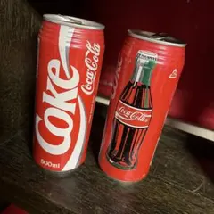 90年代長野コカコーラ社Coca-Cola 500ml 缶 2本セット