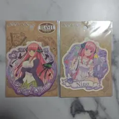 五等分の花嫁 トラベルステッカー 中野二乃 ２種