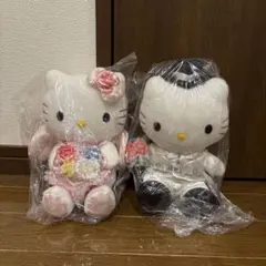 ウェディングハローキティ&ダニエルぬいぐるみセット