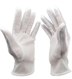 ⭐️匿名配送❣️静電気防止手袋 滑り止め付 ストライプ 電子機器用 グローブ 5点