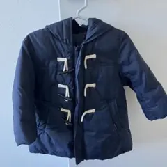 コムサイズムキッズ 中綿 ダッフルコート ネイビー コート アウター