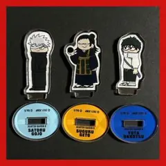 呪術廻戦0　五条悟　夏油傑　乙骨憂太　ジロリ　ミニアクリルスタンド