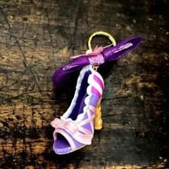 ディズニー靴キーホルダー　ラプンツェル