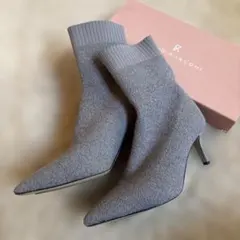 Fabio Rusconi グレー ショートブーツ
