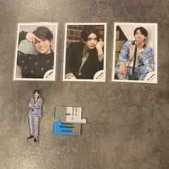 Aぇ! group 正門良規 アクリルスタンド公式写真4点まとめ売り