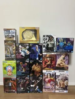 ワンピース　ONE PIECE プライズ　フィギュア　17体セット　まとめ売り