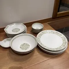 TACHIKICHI 橘吉 食器セット プレート ボウル　3種　15枚 TACHIKICHI 橘吉 食器セット プレート ボウル 3種 15枚 - メルカリ