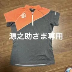 テルヌア　TERNUA ハーフジップ トップス M オレンジ/グレーのサムネイル