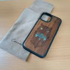 Carveit iPhone15用ケース フクロウデザイン