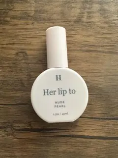Her lip to Nude Pearl 45ml