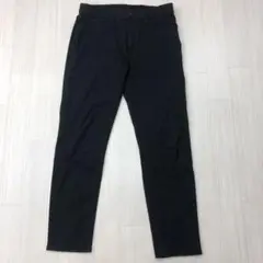 UNIQLO ユニクロ　EZYジーンズ　 ストレッチパンツ ブラック M メンズ