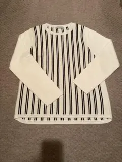 Honfleur ストライプニット Lサイズ