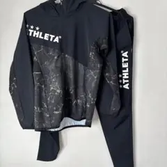 150cmキッズATHLETA ジャージセット 黒/ゴールド