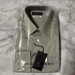 CHESTER BARRIE グレー 長袖シャツ 40-82