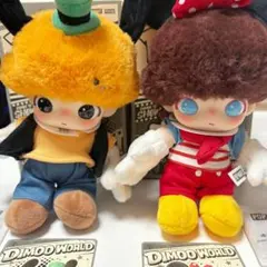 DIMOO WORLD × DISNEY ミニーと グーフィー　2点まとめ売り