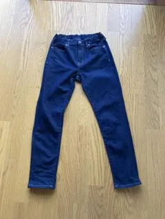 ★UNIQLO★ 150cm ウルトラストレッチソフトジーンズ（ファスナー付）