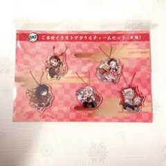鬼滅の刃 全集中展 ご当地イラストアクリルチャームセット【大阪】2020年