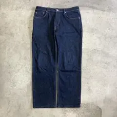 EDWIN 403 デニムパンツ 濃紺 革ラベル アメカジ