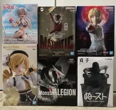 【新品未開封】フィギュア6点まとめ売り 宇崎花 クラピカ 童磨 巴マミ 貞子 他