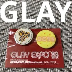 GLAY JIRO EXPO缶 ピンバッジ フィギュアトルソーなど5点セット GLAY JIRO EXPO缶 ピンバッジ フィギュアトルソーなど5点セット