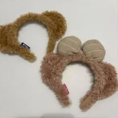 ダッフィー シェリーメイ カチューシャ 2点セット