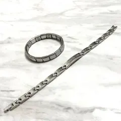 おまとめ　ブレスレットセット　シルバー　バングル　リストバンド　アクセサリー