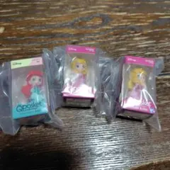 Qposket オーロラ姫 ミニチュアフィギュア ガチャ ディズニー　アリエル