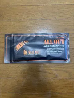 ALL OUT リストストラップ