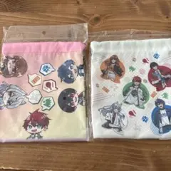 カラフルピーチ　巾着　2種セット