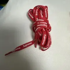 Supreme レッド シューレース