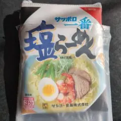 サッポロ一番 塩ラーメン そのままポーチ＆麺エコバッグ オレンジページ付録