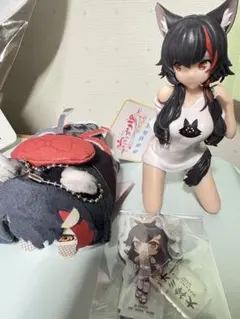 ホロライブ 大神ミオ フィギュア ぬいぐるみ アクリルスタンド 3点 まとめ売り