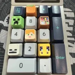 マインクラフト キーボードチャーム キートップCherryMX互換カスタム