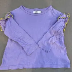 LSP 紫色 フリルカットソー　マーキーズ
