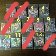 ジョジョの奇妙な冒険　かぶり無し　ウエハースシール 10枚【バラ売り可】