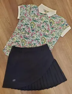Jリンドバーグ☆スカート＆ポロシャツ＆サンバイザー Jリンドバーグ☆スカート＆ポロシャツ＆サンバイザー - メルカリ